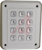 Keypad, 1000 Series, 12 Key, Phone, Silver Case and Key - 70102263 - Allied Electronics, Inc.