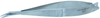 Excelta Two Star Stainless Steel Curved Stainless Steel Micro Scissor 367 - 3/16 in 3 in Length -- EXCELTA 367 - Image