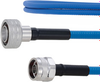 Plenum Low PIM Snap-On 4.3-10 Male to N Male Cable SPP-250-LLPL Coax in 12 Inch Using Times Microwave Parts and RoHS - FMCA1893-12 - Fairview Microwave Inc.