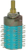 Switch, Rotary, 0.5 Amp @ 28VDC, Diallyl, 10 Pole, 6 Pos, Non-Shorting - 70152169 - Allied Electronics, Inc.
