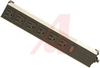 Power Strip; 6; 15 A; 120 VAC; 6 ft.; 14 in. L x 2 in. W x 2 in. H; Black; Plug - 70175046 - Allied Electronics, Inc.