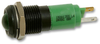 Led Panel Mount Indicator, Black Chrome Bezel, Green, 14 Mm, 24 V, 17 Ma, 1.25 Cd, Ip67 Rohs Compliant Cml Innovative Technologies - 23M8495 - Newark, An Avnet Company