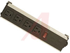 Strip, Power; 4; 15 ft. (Cord); CSA Certified and UL 1363 Listed; Metal; 6 ft. - 70175039 - Allied Electronics, Inc.