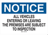 Admittance Sign - 22138 - Brady Corporation