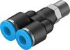 Push-in Y-fitting - QSY-1/8-6 - Festo Corporation