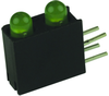 Indicator, Led Pcb, 2-Led, Green, 19Mcd; Led Color Dialight - 30K2488 - Newark, An Avnet Company