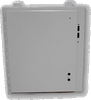 Powder Coated Steel NEMA 12 Wallmount One Door Single Access - E-423110DC - EMF Company, Inc. (The)