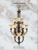 31126 Large Chandeliers-Glass Shade - 741803 - Capital Lighting, Inc.
