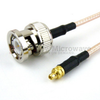 BNC Male to MMCX Plug Cable RG-316 Coax in 36 Inch and RoHS - FMC0809315LF-36 - Fairview Microwave Inc.