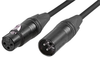 Audio / Video Cable Assembly, Xlr Plug, 3 Way, Xlr Socket, 3 Way, 16 Ft, 5 M, Black Rohs Compliant Neutrik - 46WX1466 - Newark, An Avnet Company