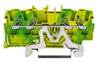 Terminal Block, Din Rail, 4 Position, 22-12Awg; No. Of Positions Wago - 28K2016 - Newark, An Avnet Company