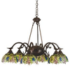 27397 Mid. Chandeliers-Glass Down - 739004 - Capital Lighting, Inc.