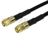SMA Male to SMA Male Cable LMR-195 Coax in 12 Inch - FMC0202195-12 - Fairview Microwave Inc.