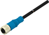 Sensor Cord, 4P, M12 Rcpt-Free End, 5M; Connector Type A Te Connectivity - 27AJ3148 - Newark, An Avnet Company