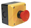 SWITCH; WITH ENCLOSURE; 40MM PUSHLOCK; TURN RESET; PLASTIC; 2 NC - 70173171 - Allied Electronics, Inc.