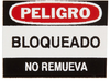 Aluminum Padlock Labels - 50292 - Brady Corporation