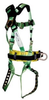3M Apache 1711 Green 2XL Vest-Style Back Padding Body Harness - Polyester Webbing - 078371-00193 - 078371-00193 - R. S. Hughes Company, Inc.
