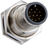 Sensor Conn, M12, Plug, 5Pos, Solder; Product Range Amphenol Ltw - 05AC3210 - Newark, An Avnet Company