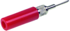 Tip Plug, Solderless, Red; Gender Multicomp - 79K4770 - Newark, An Avnet Company