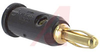 Banana Jack; Banana Jack; 15 A; Black; Beryllium Copper; 5000 Vrms (Max.) - 70197208 - Allied Electronics, Inc.