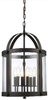 66282-6 Foyer/Hall Lanterns-Glass w/Frame - 606087 - Capital Lighting, Inc.