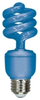 Compact Fluorescent Lamp with Ballast -- FLE13HT3/2/BLUE - Image