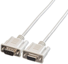 Computer Cord, D-Sub 9P Plug/skt, 3M; Connector Type A Roline - 43AC9765 - Newark, An Avnet Company