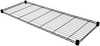Wire Shelf, 18 X 48, Black, 600-800Lb; Shelf Depth Quantum Storage - 42AC9060 - Newark, An Avnet Company