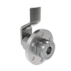 VISE ACTION® Compression Latch, Large Size, 8 mm Hex Recess, Zinc Alloy, Chrome Plated, Bright, 21 mm  Grip - E3-146-011 - Southco