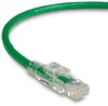 5FT Green CAT6 550MHz Ethernet Patch CBL UTP CM Locking Slimline - C6PC80-GN-05 - Black Box