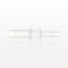 Straight Reducer Connector, Barbed, Natural - 61565 - Qosina Corp.