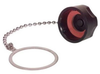 IP67 IND OUTLET CAP w/CHAIN - FYK00001 - MilesTek Corporation