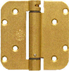 4 x 4 Pease Spring Butt Hinge, 5/8 Radius - 760302 - HardwareSource, Inc.