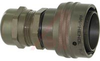 connector,metal circular,straight plug w/metal gland,rj45 ethernet,olive drab - 70026479 - Allied Electronics, Inc.