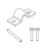 Powerpole® Pak 2-4 Position Hardware and Cable Clamp - 115G1 - Anderson Power Products