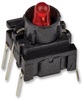 Tactile Switch, Spst, 0.05A, 24Vdc, Th; Product Range Multimec - 54Y4720 - Newark, An Avnet Company
