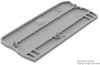 End Cover, Din Rail Terminal Block; For Use With Phoenix Contact - 12AC0682 - Newark, An Avnet Company