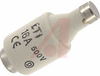 Fuse;Diazed;Fast Acting;16A;Sz DII-E 27;Dims 0.52x1.97