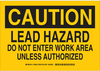 Chemical & Hazardous Material Sign - 126021 - Brady Corporation