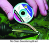 Desoldering Braid, 25 , Yellow; Braid Material Techspray - 96C6407 - Newark, An Avnet Company
