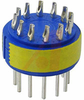 connector comp,insert only,size 24,blueinsul,12 #16 solder cup pin contact - 70141401 - Allied Electronics, Inc.