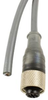 Sensor Cord, 3P M12 Rcpt-Free End, 9.8 ; Connector Type A Alpha Wire - 48AC6058 - Newark, An Avnet Company