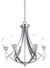 61515-37 Mid. Chandeliers-Glass Up - 774055 - Capital Lighting, Inc.