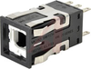 Switch; Pushbutton; Square; Standard Bezel; Unlighted; DPDT; Momentary Action - 70118921 - Allied Electronics, Inc.