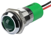 Panel Indicator, Green, 24Vdc, Wire Lead; Led Color Apem - 05W8227 - Newark, An Avnet Company