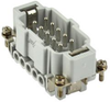 Heavy Duty Insert, Plug, 10 Pos, 16A Rohs Compliant Multicomp Pro - 78AH7378 - Newark, An Avnet Company
