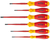 Screwdriver Set, Slotted/pozidriv, 6Pcs; Kit Contents Wiha - 18AC0858 - Newark, An Avnet Company