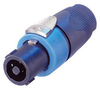 Neutrik NL4FX 4-Pole speakON Lockable Cable End Connector - NEUNL4FX - HAVE, Inc.
