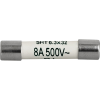 Cartridge Fuse, 6.3x32 mm, 400-500 VAC, 400 VDC, 1-32 A, High Breaking Capacity up to 3500 A -- SHT 6.3x32 - Image