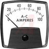 PANEL METER, 2-1/2INCH 5AAC/50AAC 50/5 CT REQD - 70043467 - Allied Electronics, Inc.